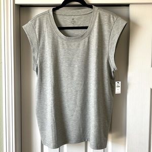 NWT T by Talbots cap/short sleeve top, XL